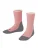 FALKE Sportsokken  donkergrijs / roze gemêleerd / donkerrood