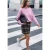 Minirok met wollook en ruitjespatroon