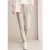 Cecil Dames Gestreepte casual jeans in Beige