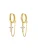 Hey Happiness Oorbellen ‘Twinkle Blossom’  goud