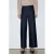 Mango regular waist wide leg jeans – donkerblauw