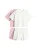 The Set Set  pink / wit