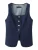 MANGO Blouse ‘AVERY’  blauw denim