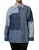 Patchwork Denim Shirt Lange Mouwen
