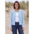 Vest met ronde hals en knoopsluiting