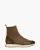 Hispanitas Bruine Kansas Leren Sneakers