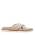 Manfield suède slippers beige