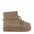 Colors of California Platform mountain look gevoerde suède veterboots taupe