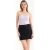 Hoge Taille Minirok met Een Ceintuur Detail
