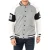 Klassiek gesneden vest met lange mouwen en knoopsluiting 2MO056 heren