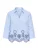 JDY Blouse ‘JDYBILLE’  navy / lichtblauw / wit