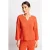 Rich & Royal Crinkled Longsleeve Cherry Tomato