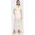 PINKO Hannover Gonna Mussola Ricamo Purity White