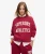 Athletic Essentials Oversized Sweatshirt met Appliqué Rood