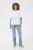 Blouse met korte mouwen Loose fit Snow White