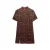 Korte jacquard jurk met mao-kraag voor dames Superdry