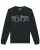 Watapparel Sweatshirt ‘Retro Joystick’  gemengde kleuren / zwart