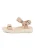 WODEN Sandaal ‘ Line Woven ‘  beige