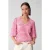 Shoeby La-sbrib Jersey Ruffle Top Pink