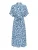 ONLY Blousejurk ‘ONLSafa’  blauw / wit