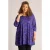 Colletta tuniek met print Plus Size – paars