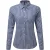 Premier Dames/Dames Maxton Gingham Shirt Met Lange Mouwen (Marine / Wit)