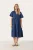 Jurk Relaxed fit blue