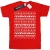Li-cense Disney heren mickey en minnie kerst fair isle t-shirt