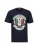 19V69 ITALIA Shirt ‘Rafael Big Tennis’  navy / groen / rood / wit