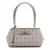 GUESS Schoudertas ‘Carrie ‘  lichtbruin / wit