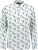 No Excess Overhemd Allover Printed Blauw heren