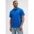 Butcher of Blue regular fit T-shirt met backprint – blauw