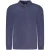 Noorwegen 1963 Blauw Katoen Heren Polo
