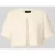 s.Oliver BLACK LABEL regular fit bolero met fijne franjes