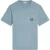 Scotch & Soda Garment Dyed Ss Pocket Tee Sky/pewter