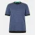 Heren Ted Baker Regular Fit Geografische Print Crewneck T-Shirt in Donkerblauw