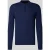 Christian Berg Men Regular fit gebreide pullover van wolmix met platte kraag