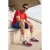 TRENDYOL MAN Heren Rood Colorblock Kort Relaxed fit T-shirts