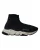 Balenciaga Glitter Speed Trainers in Zwarte Viscose