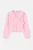 TRENDYOLMİLLA Dames Roze Effen Lang Getailleerd Overhemden