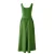 Miss Lagotte midi jurk groen