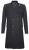 Heren 3/4 zwarte lange dubbele rij knopen Crombie overjas wollen jas Peaky Blinders