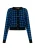 Mymo Vest Dames Zwart-Blauw