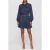 Michael Kors Dot Ls Mini Dress Midnight Blue