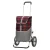 Andersen Shopper Trolley ‘Gese’  grijs / donkerrood / zwart