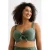 BEACHWAVE Curve voorgevormde beugel bikinitop met textuur groen