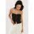 Slim Fit Strapless Brei Top