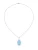Rafaela Donata Ketting  lichtblauw / zilver