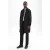 Theory Reversible Stand-collar Trench Coat Black