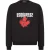 Dsquared2 Horror Maple Leaf Cool Fit Zwarte Sweatshirt